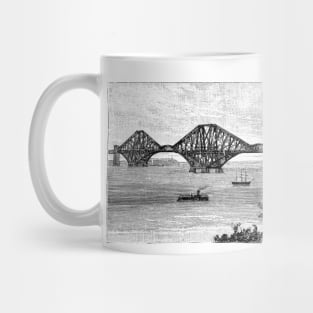 Forth Bridge, 19th century (C023/4031) Mug